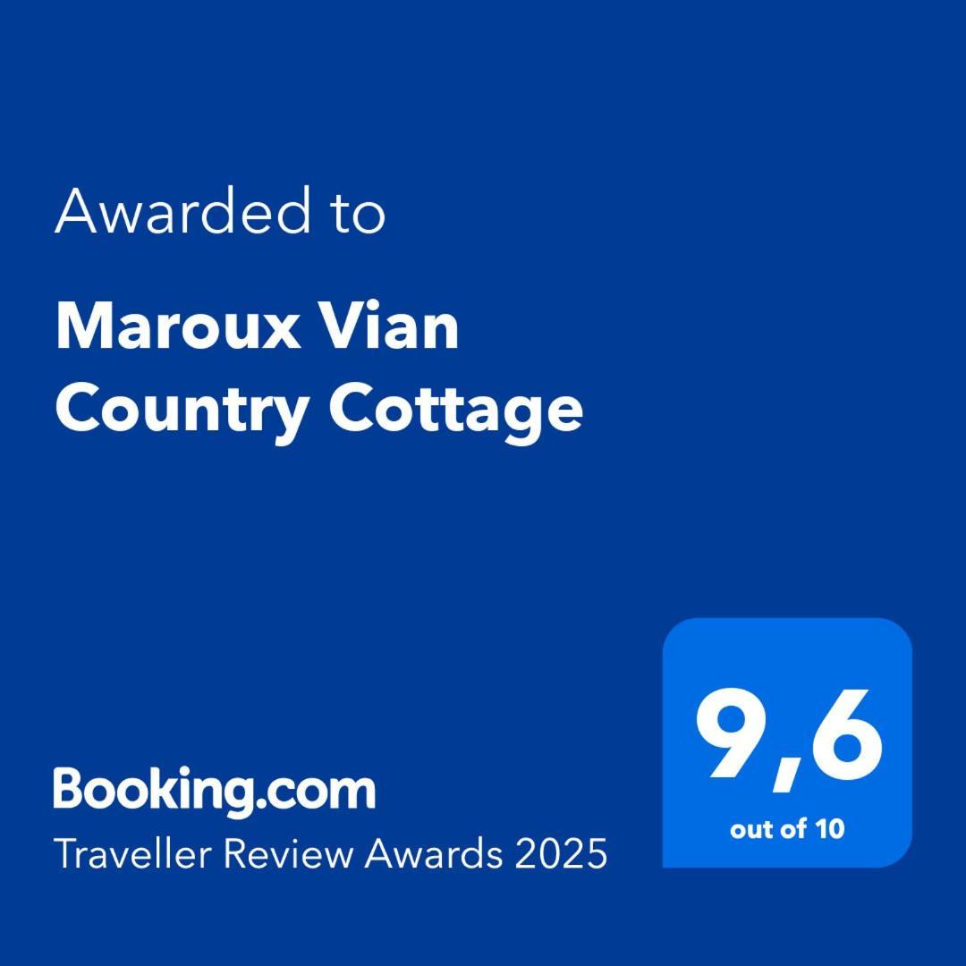 Maroux Vian Country Cottage Callac Bagian luar foto